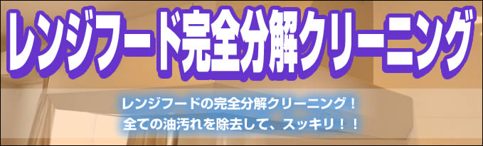 レンジクリーニング